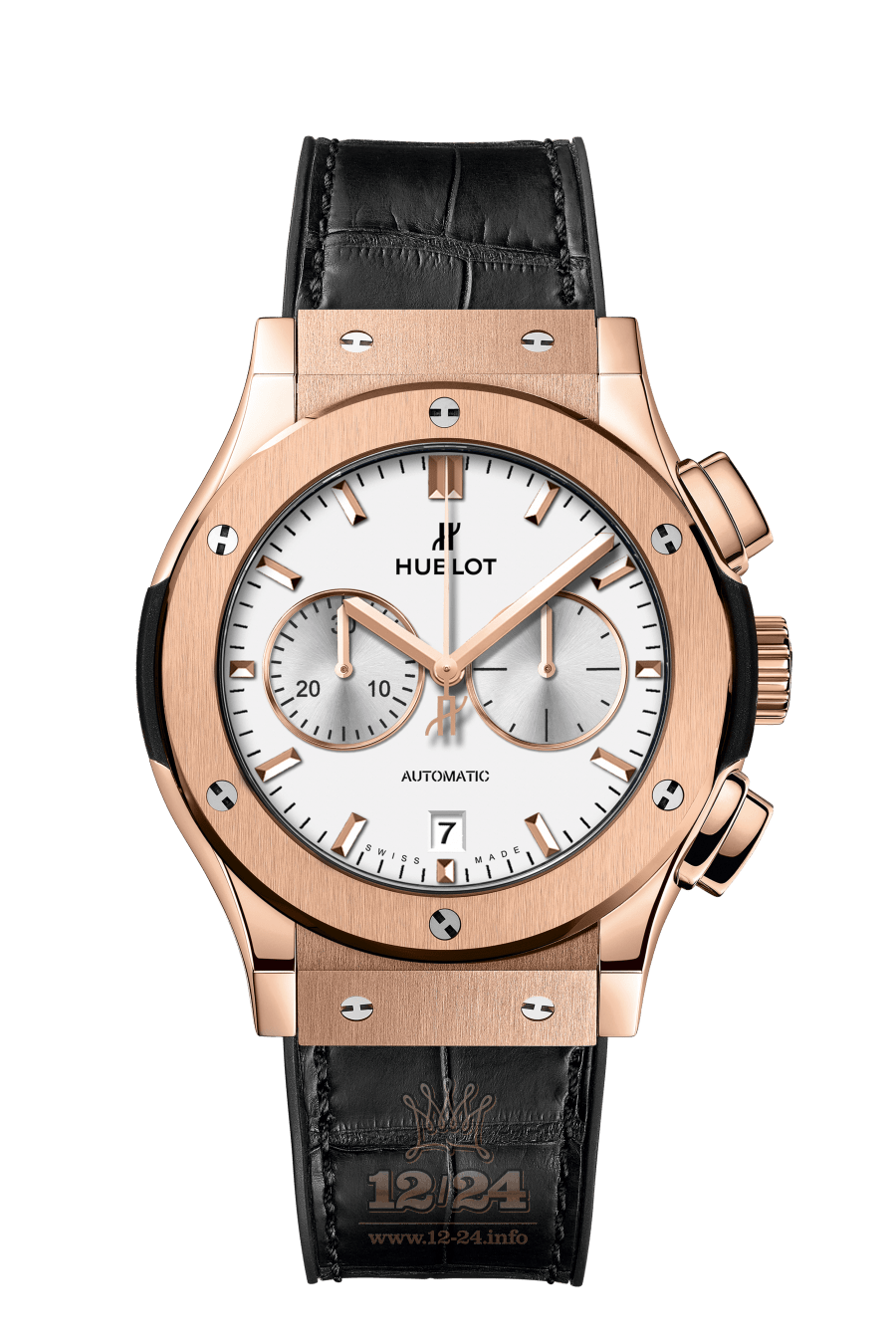 Hublot Classic Fusion Watch 541.OX.2611.LR 42 mm Pink gold Case White Dial