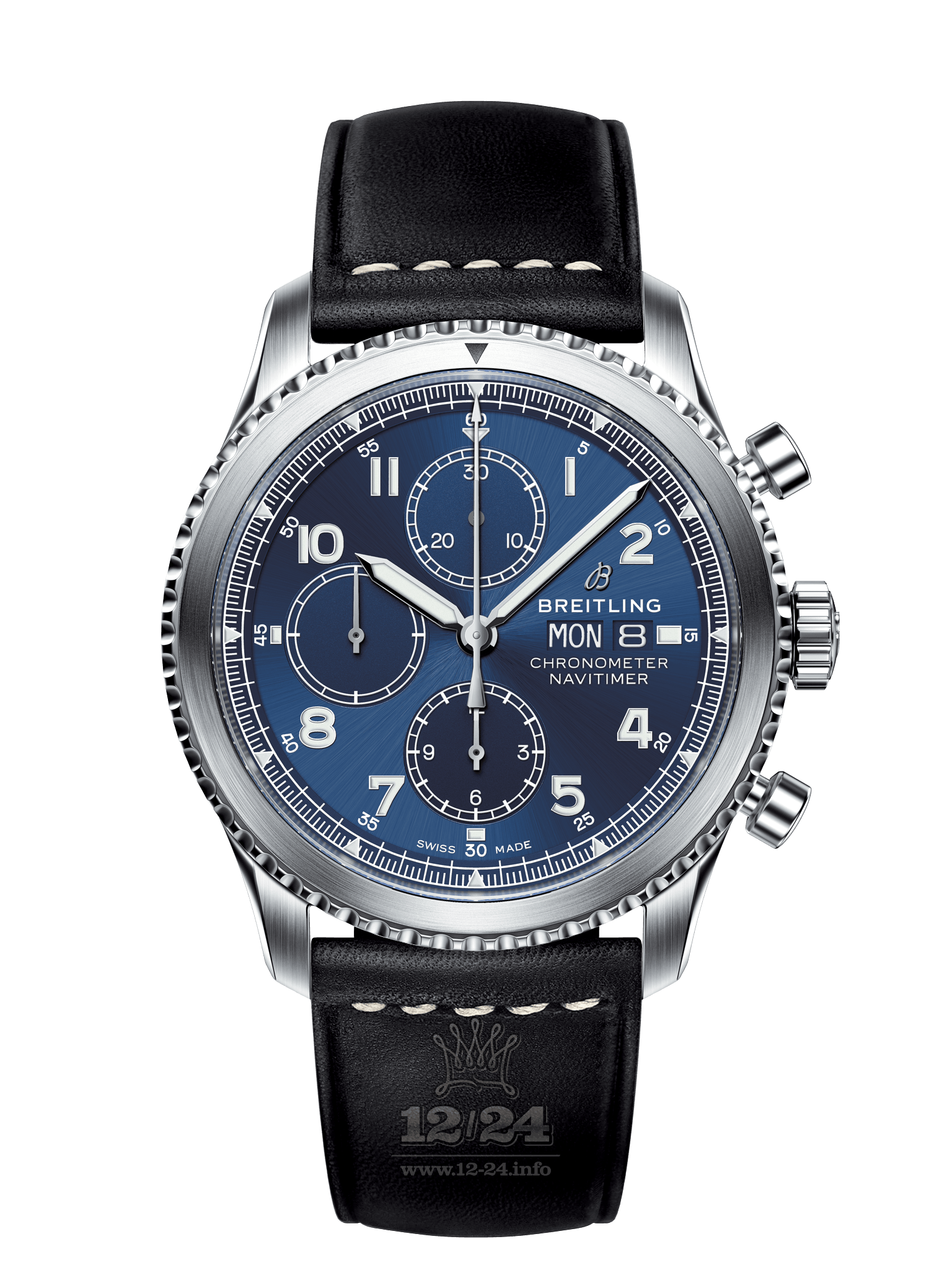 Breitling Navitimer Watch A13314101C1X1 43 mm Stainless steel Case Dark blue Dial