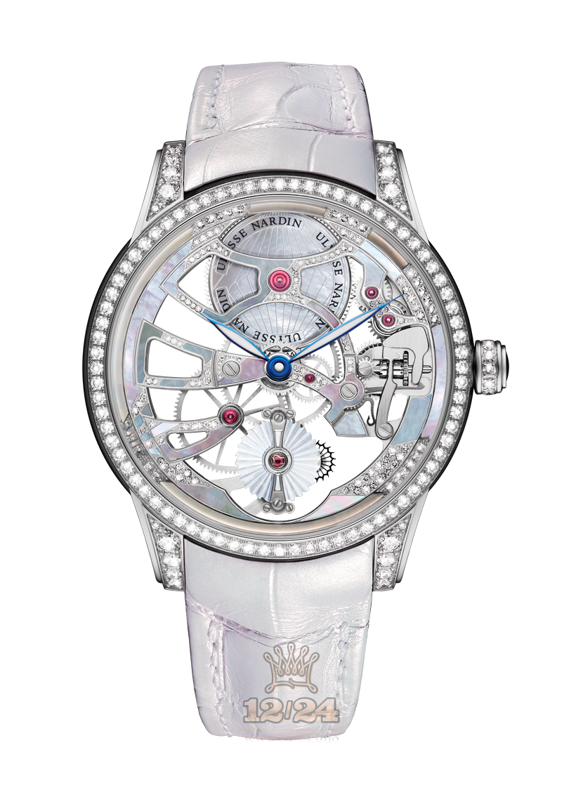 Ulysse Nardin Classic Watch 1700-129BC/01 44 mm White gold Case