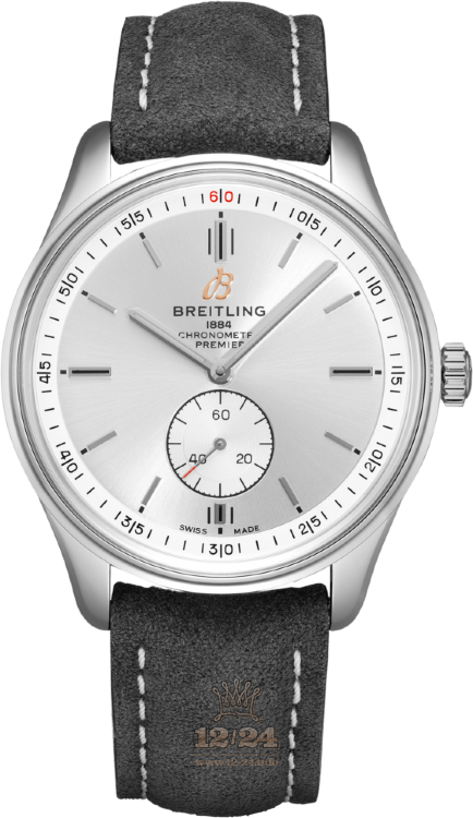 Breitling Premier Watch A37340351G1X2 40 mm Stainless steel Case Silver Dial