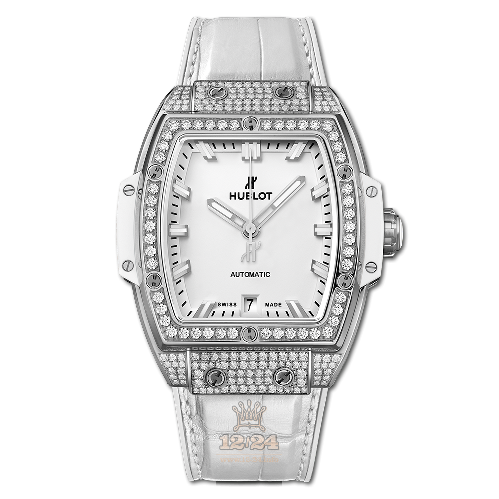 Hublot Spirit Of Big Bang Watch 665.NE.2010.LR.1604 39 mm Titanium Case White Dial