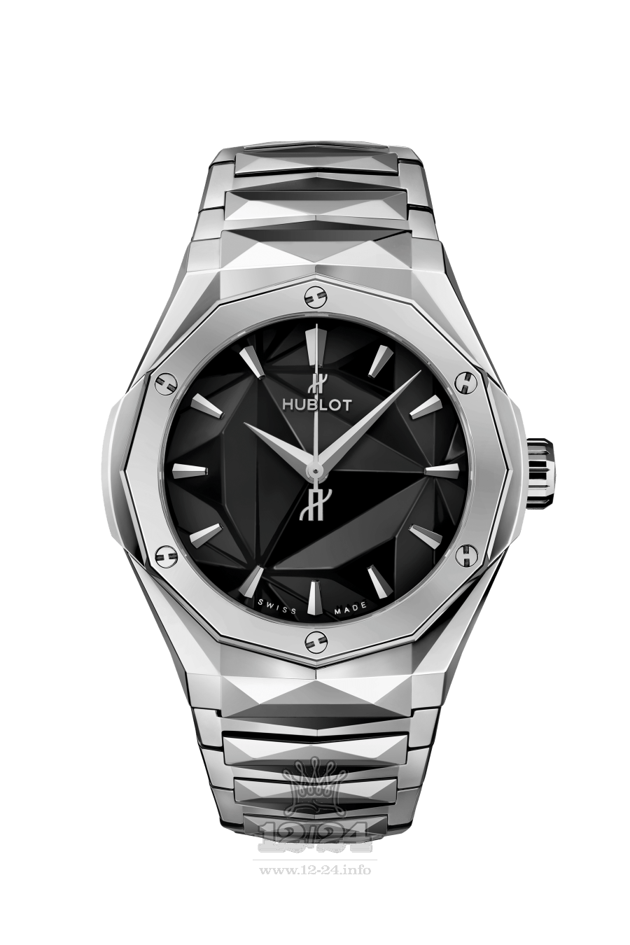 Hublot Classic Fusion Watch 550.NS.1800.NS.ORL22 40 mm Titanium Case Black Dial