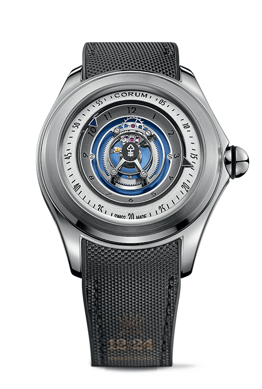 Corum Bubble Watch L406/03664 47 mm Titanium Case Gray Dark blue Dial