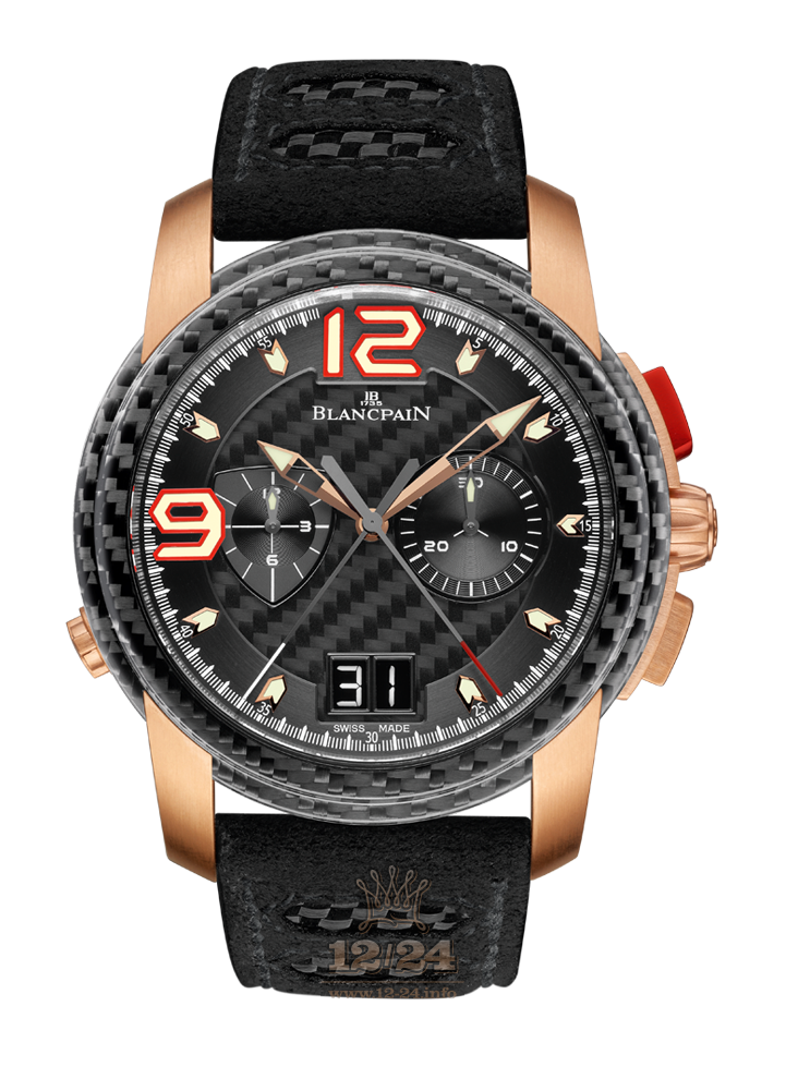 Blancpain L-Evolution Watch 8886F-3603-52B 43 mm Red gold Case Black Dial