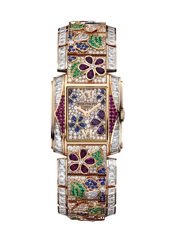 Patek Philippe Rare Handcrafts Watch 4909-100R-001 Pink gold Case