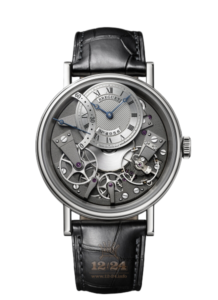 Breguet Tradition Watch 7097BB/G1/9WU 40 mm White gold Case Gray Silver Dial