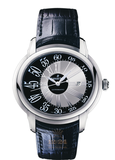 Audemars Piguet Millenary Watch 15320BC.OO.D002CR.01 45 mm White gold Case Black Silver Dial