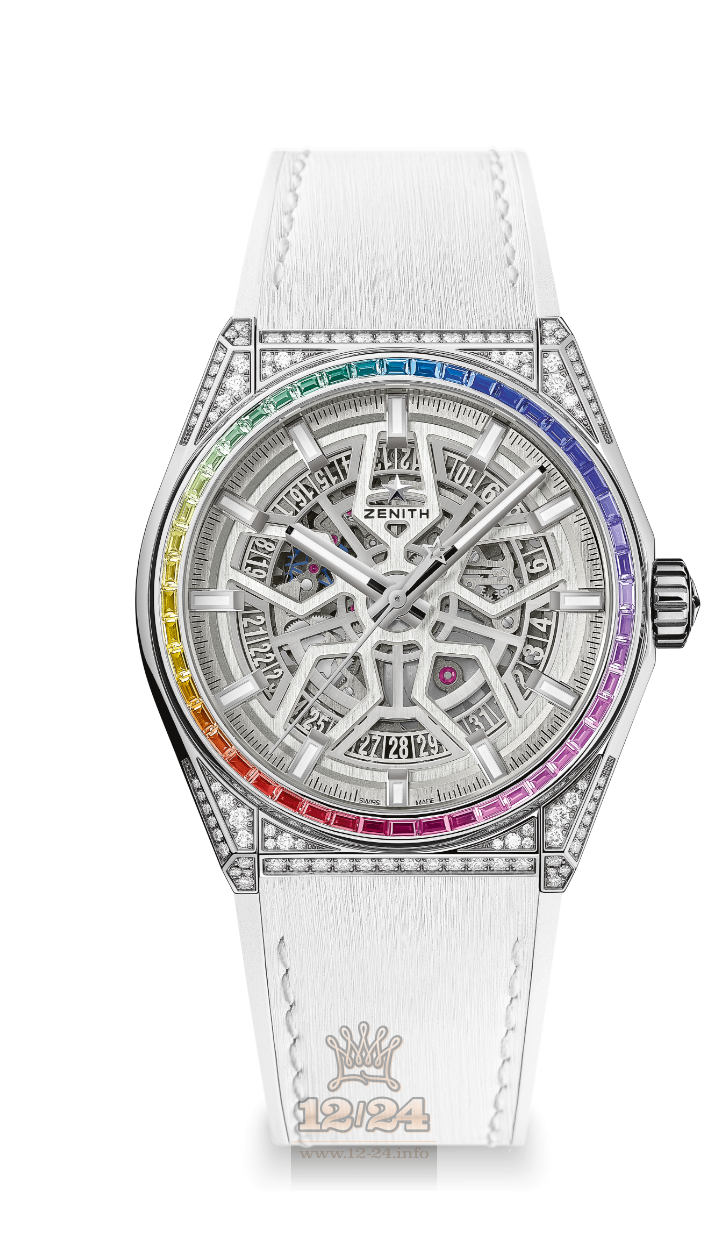 Zenith Defy Watch 32.9002.670/71.R583 41 mm Titanium Case Gray Dial