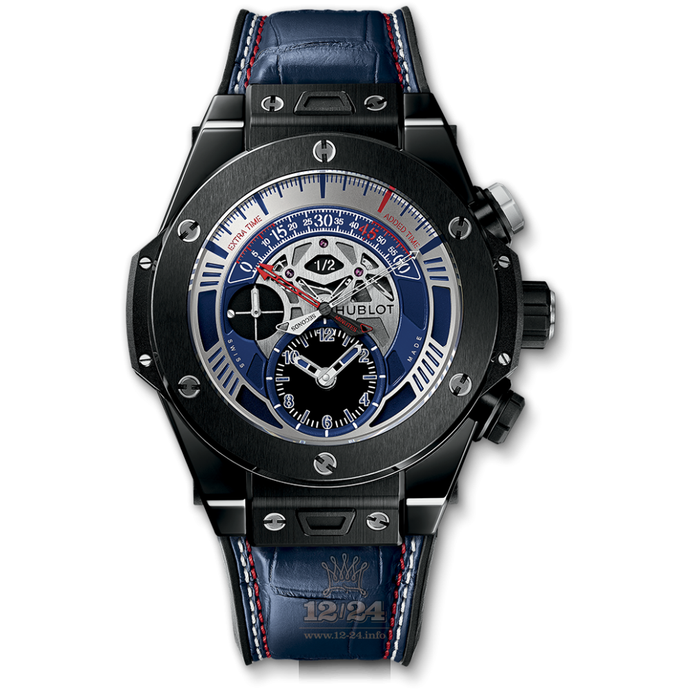 Hublot Big Bang Watch 413.CX.7123.LR.EUR16 45 mm Ceramics Case Silver Dark blue Dial