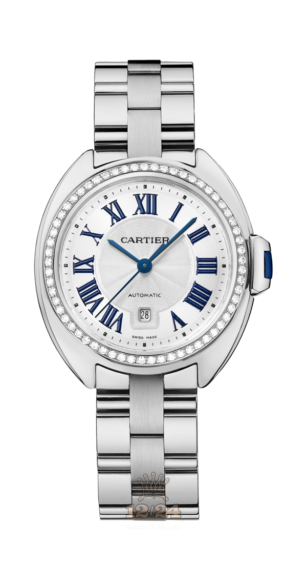 Cartier Cle de Cartier Watch WJCL0043 31 mm White gold Case Silver Dial
