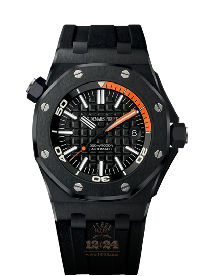 Audemars Piguet Royal Oak Offshore Watch 15707CE.OO.A002CA.01 42 mm Ceramics Case Black Dial