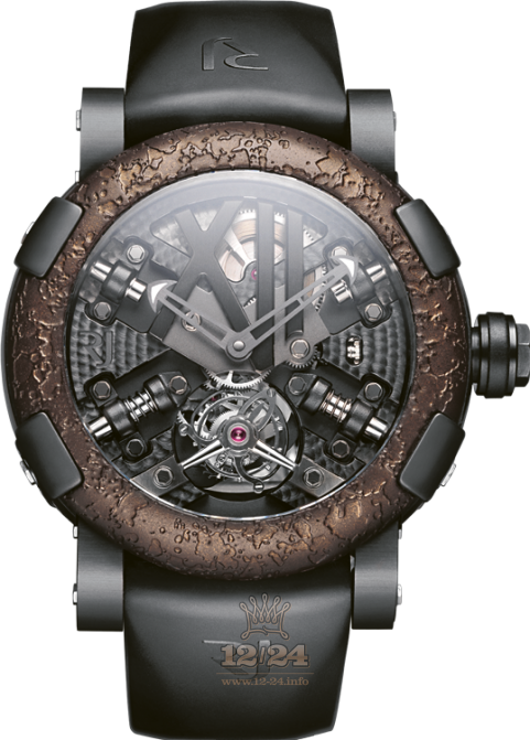 Romain Jerome Sea Watch RJ.T.TO.SP.001.01 50 mm Stainless steel PVD coating Case Gray Dial