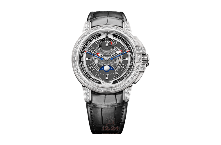 Harry Winston The Ocean Collection Watch OCEAPC42WW002 42 mm White gold Case Gray Dial