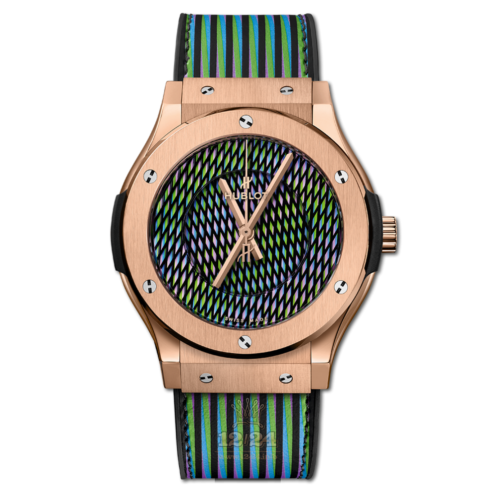 Hublot Classic Fusion Watch 511.OX.8900.VR.CZD19 45 mm Red gold Case