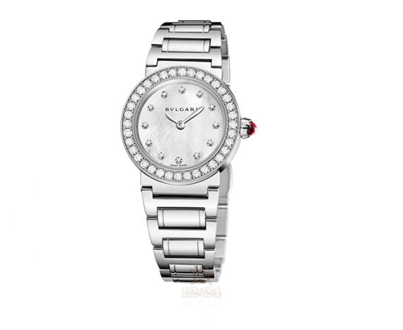 Bvlgari Bvlgari Bvlgari Watch 102374 BBL26WSDS/12 26 mm Stainless steel Case White Dial