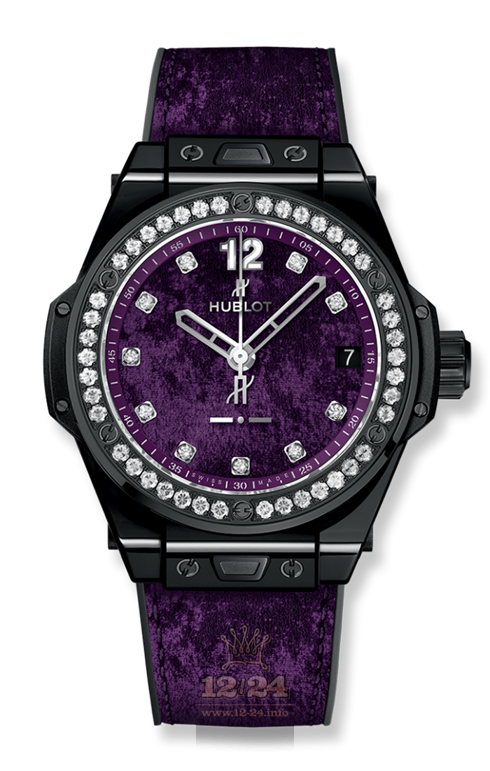 Hublot Big Bang Watch 465.CS.277V.NR.1204.ITI17 39 mm Ceramics Case Purple Dial