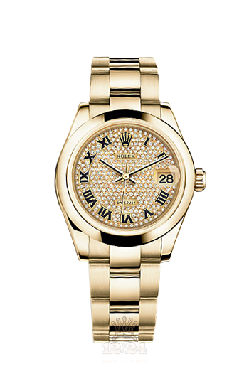 Rolex Datejust Watch 178248-0056 31 mm Yellow gold Case