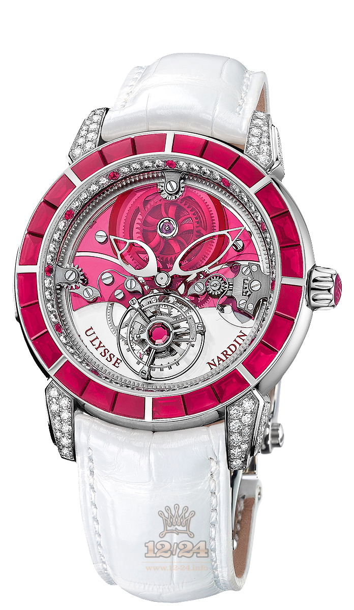 Ulysse Nardin Classic Watch 799-88BAG 41 mm Platinum Case Painted Dial