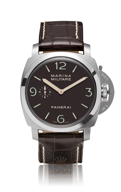 Panerai 2008 Watch PAM00267 47 mm Stainless steel Case Brown (chocolate) Dial