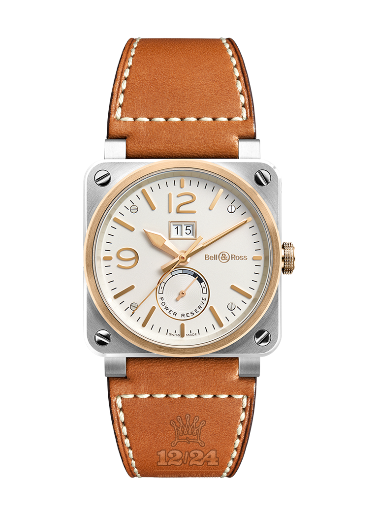 Bell & Ross Instruments Watch BR0390-BICOLOR 42 mm Stainless steel Case White Dial
