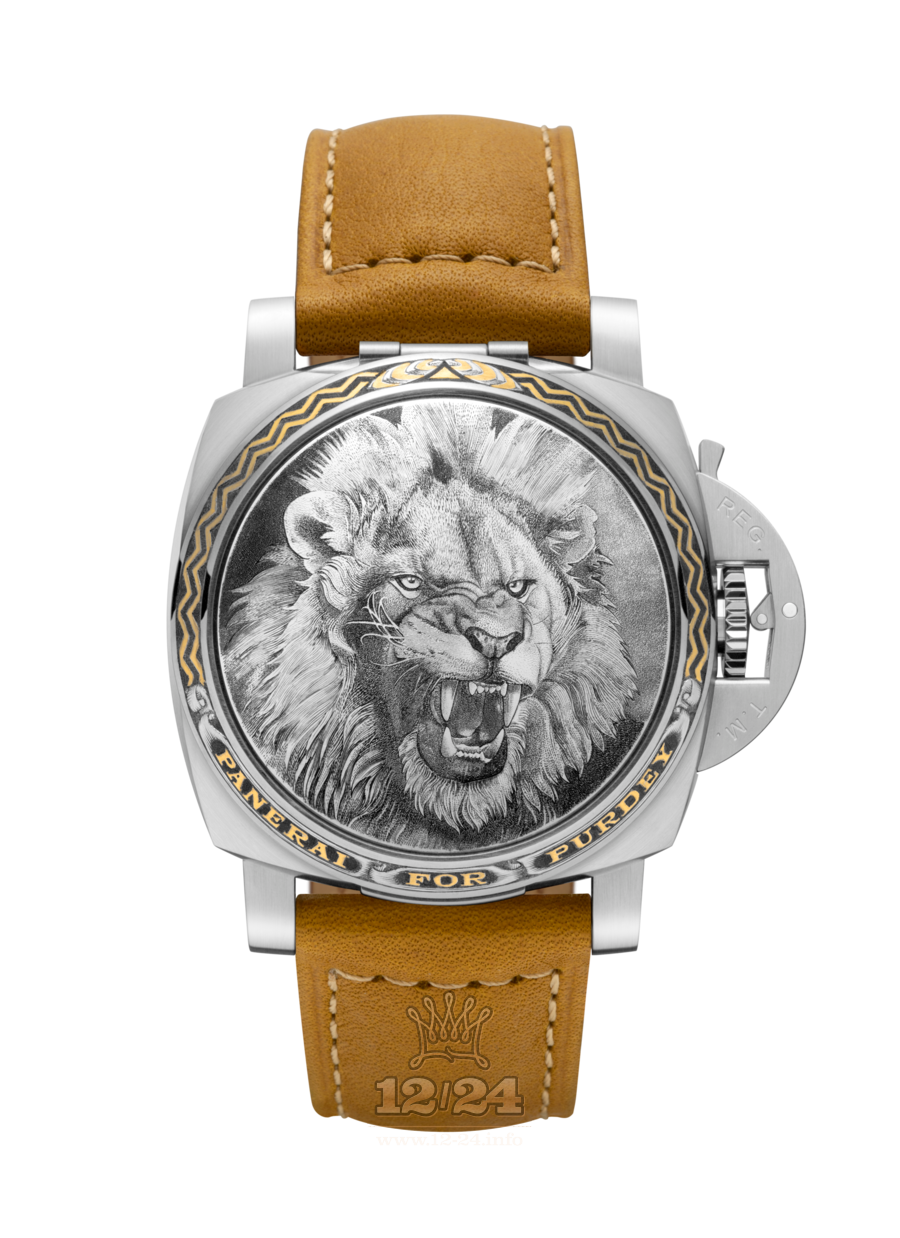 Panerai 2016 Watch PAM00853 44 mm Stainless steel Case Black Gray Dial