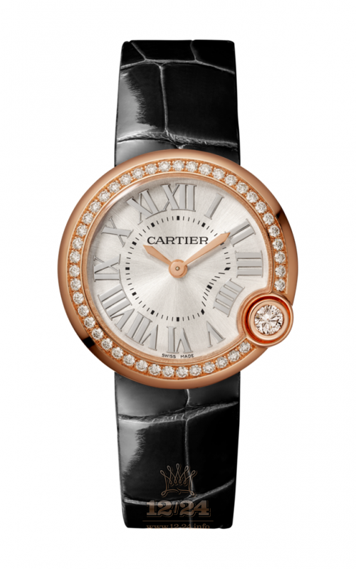 Cartier Ballon Blanc de Cartier Watch WJBL0005 30 mm Pink gold Case Silver Dial