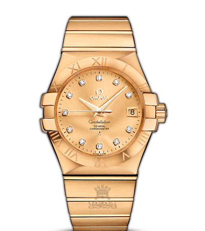 Omega Constellation Watch 123.50.35.20.58.001 35 mm Yellow gold Case