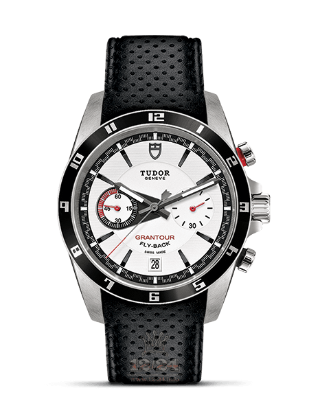 Tudor Grantour Watch M20550N-0006 42 mm Stainless steel Case White Dial