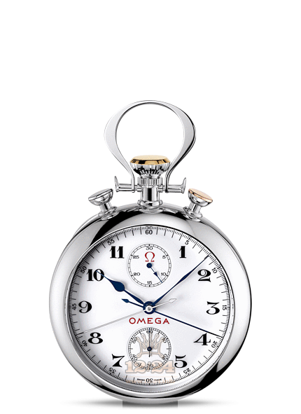 Omega Olympic Watch 5110.20.00 55 mm White gold Case White Dial