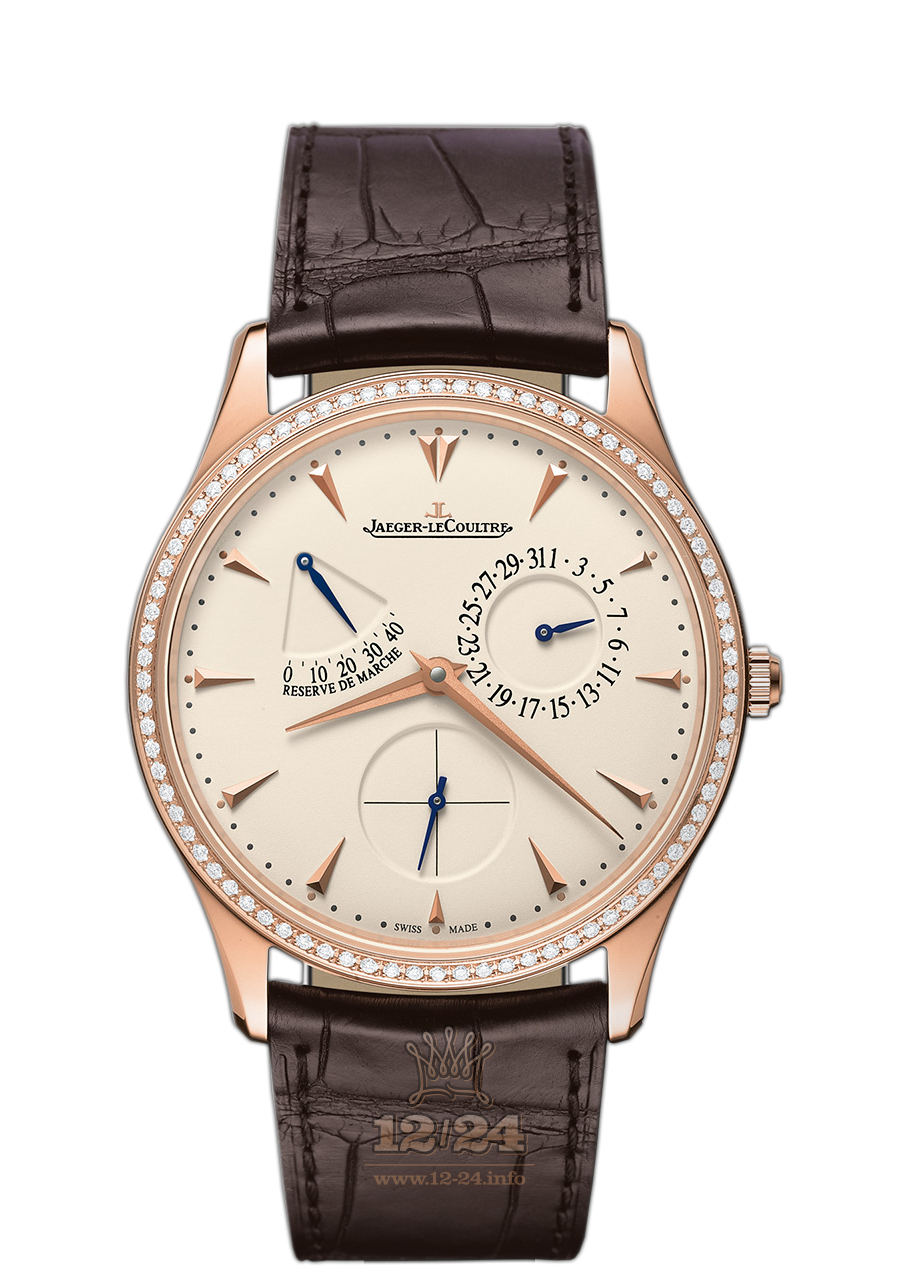 Jaeger-LeCoultre Master Watch 1372501 39 mm Pink gold Case Beige Dial