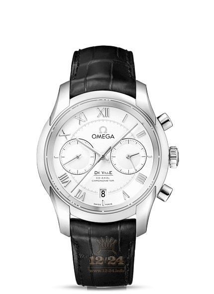 Omega De Ville Watch 431.13.42.51.02.001 42 mm Stainless steel Case White Silver Dial