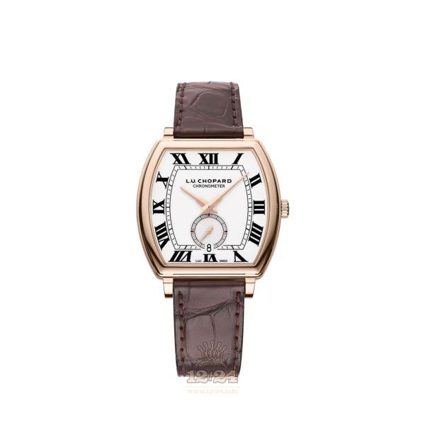 Chopard L.U.C Watch 162296-5001 39 mm Pink gold Case White Dial