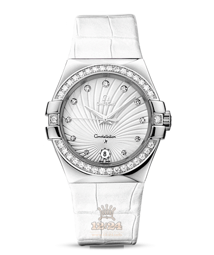Omega Constellation Watch 123.18.35.60.52.001 35 mm Stainless steel Case White Dial