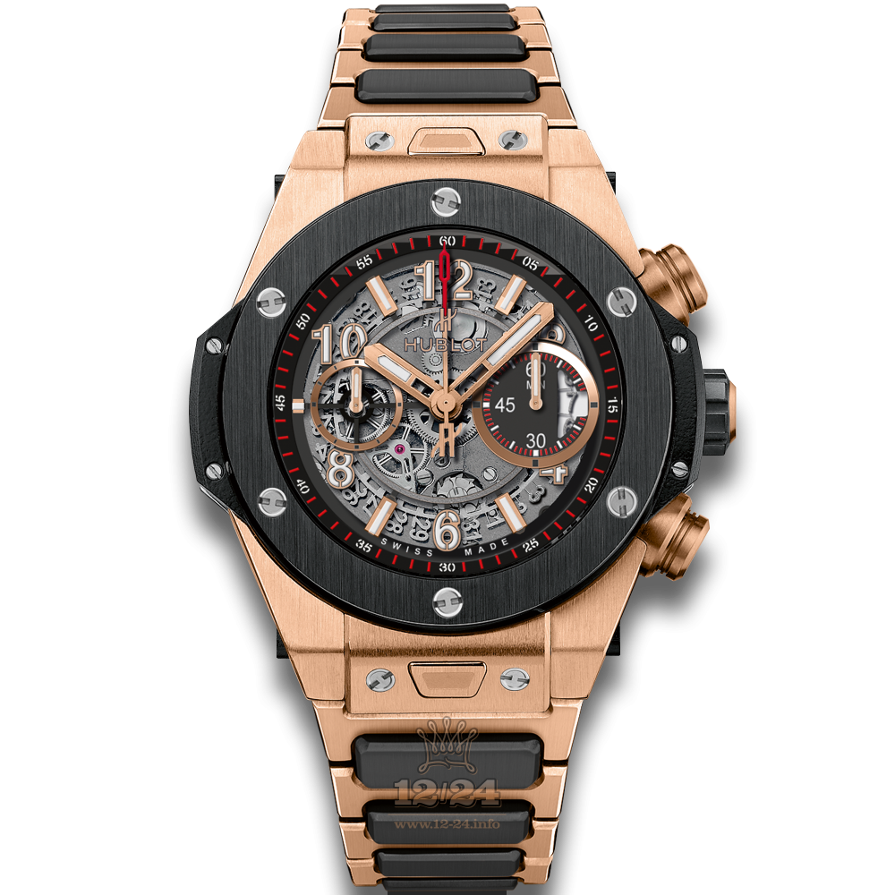 Hublot Big Bang Watch 411.OM.1180.OM 45 mm Pink gold Case Black Dial