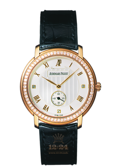 Audemars Piguet Jules Audemars Watch 15103OR.ZZ.A001CR.01 36 mm Pink gold Case White Dial
