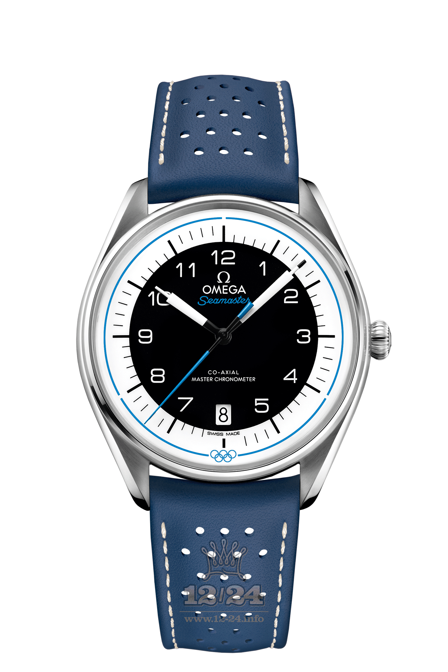 Omega Olympic Official Timekeeper Watch 522.32.40.20.01.001 39 mm Stainless steel Case Black Dial