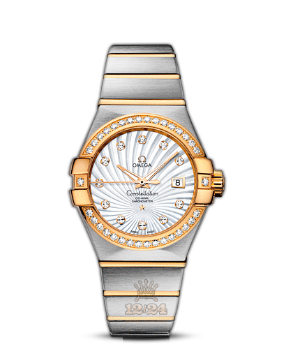 Omega Constellation Watch 123.25.31.20.55.002 31 mm Steel / Yellow gold Case White Dial