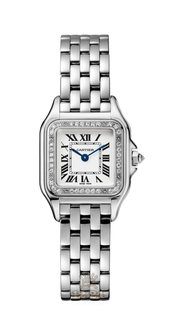 Cartier Panthere de Cartier Watch WJPN0006 22 mm White gold Case White Dial