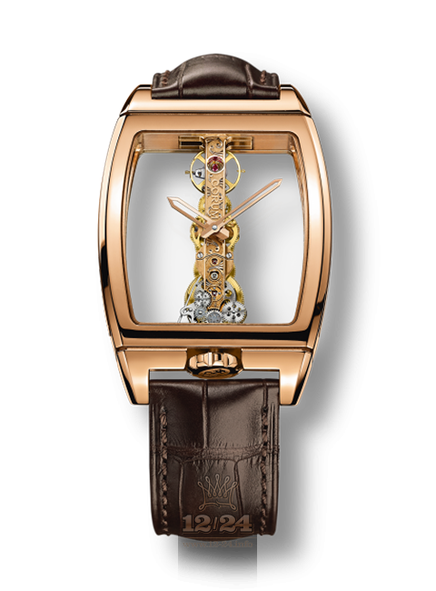 Corum Golden Bridge Watch 113.160.55/0002 0000 34 mm Pink gold Case