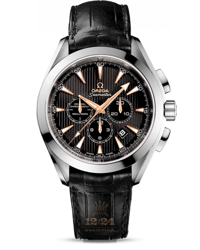 Omega Aqua Terra 150 M Watch 231.53.44.50.01.001 44 mm White gold Case Black Dial