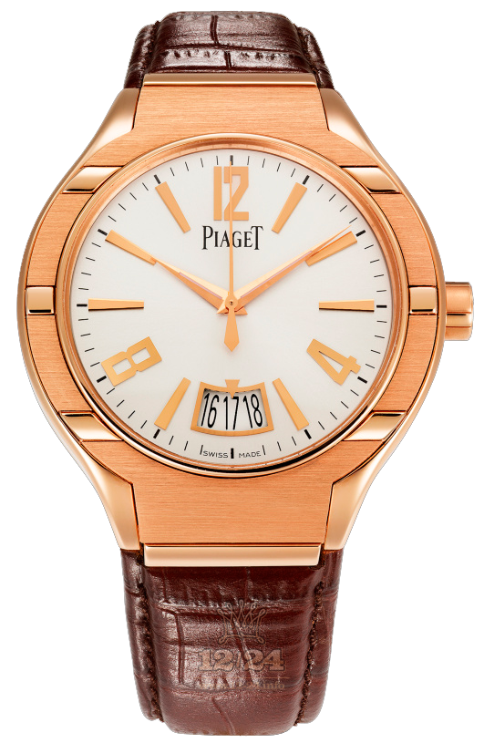 Piaget Piaget Polo Watch G0A38149 43 mm Pink gold Case Silver Dial