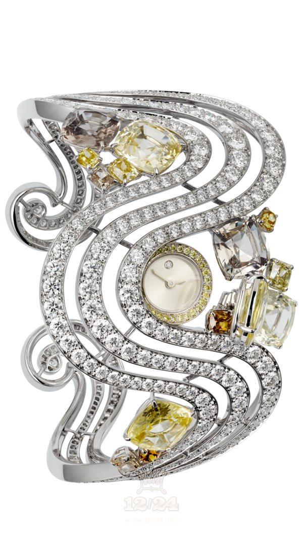 Cartier Creative jewelry watches Watch HPI00626 White gold Case Silver Dial