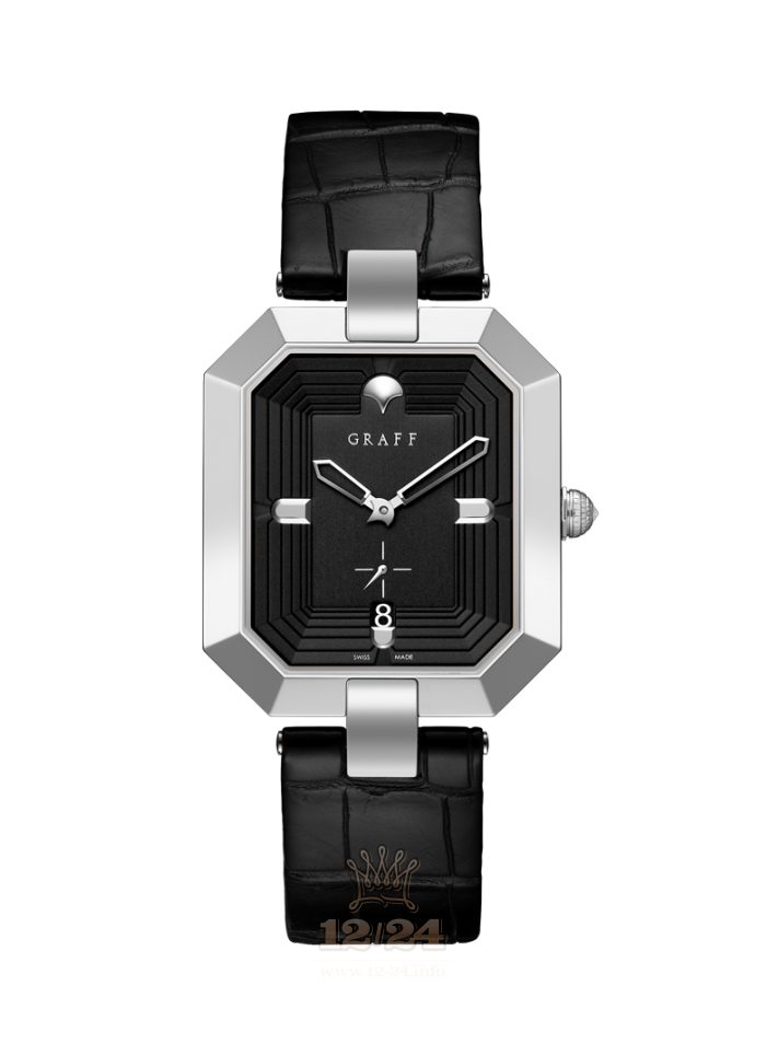Graff Graff Vendome Watch VDM40WGB 40 mm White gold Case Black Dial