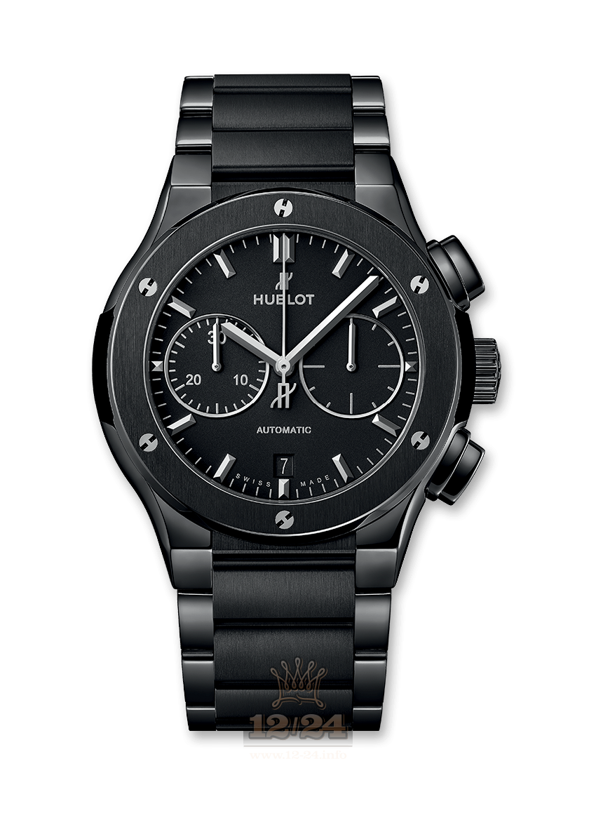 Hublot Classic Fusion Watch 520.CM.1170.CM 45 mm Titanium Case Black Dial