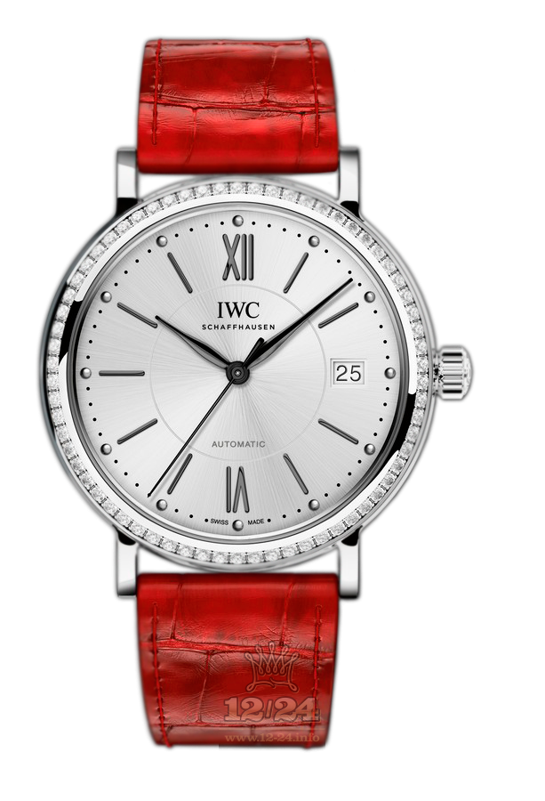 IWC Portofino Watch IW458109 37 mm Stainless steel Case Silver Dial