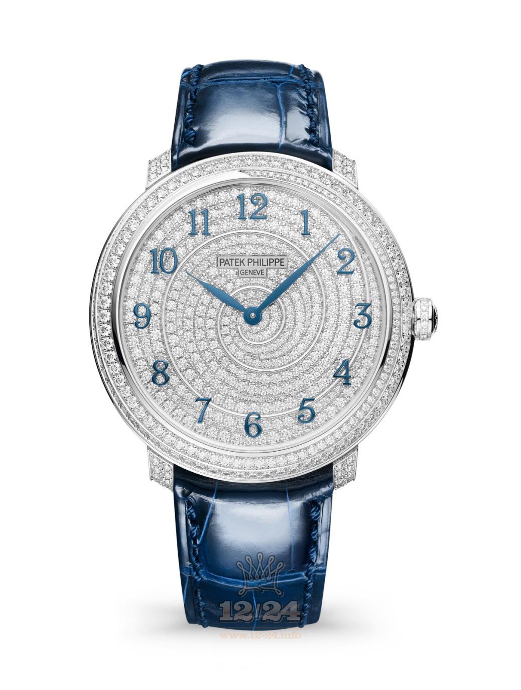 Patek Philippe Calatrava Watch 4978/400G-001 White gold Case Silver Dial