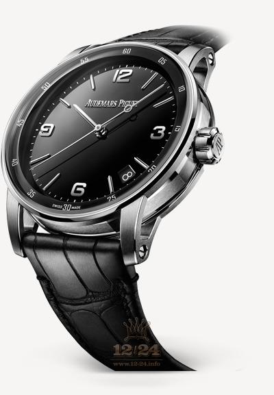 Audemars Piguet Code 11.59 Watch 15210BC.OO.A002CR.01 41 mm White gold Case Black Dial