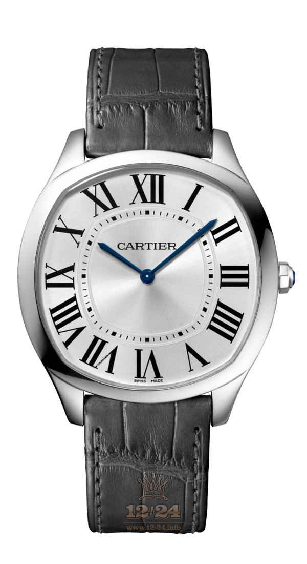 Cartier Drive de Cartier Watch WGNM0007 39 mm White gold Case Silver Dial