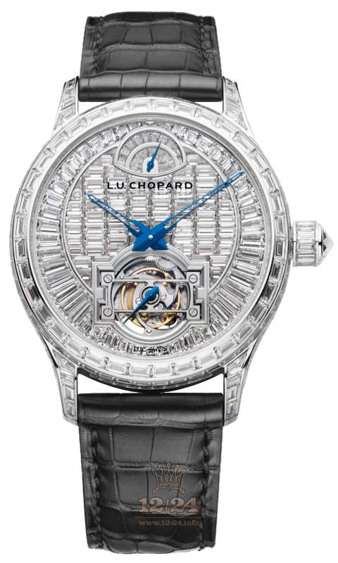 Chopard L.U.C Watch 171933-1001 43 mm White gold Case Silver Dial