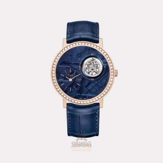 Piaget Altiplano Watch G0A44053 41 mm Pink gold Case Dark blue Dial